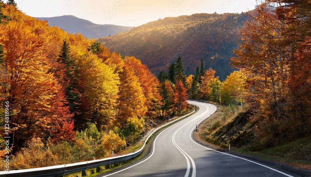 road in autumn road in autumn
