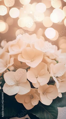 Close-up of Delicate Pale P...