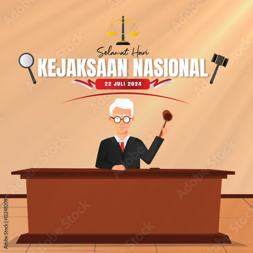 illustration of national prosecutor's day