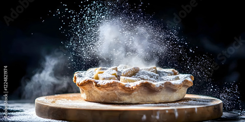 Freshly Baked Pie Gets Dust...