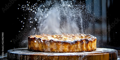 Powdered Sugar Dusts a Deli...