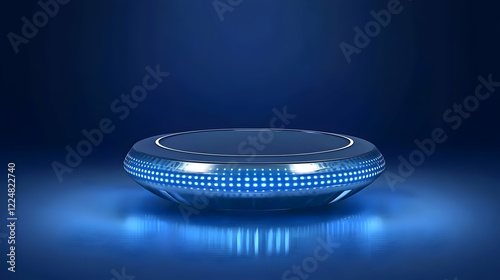 Futuristic Podium Illuminat...