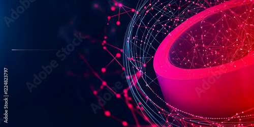 Abstract 3D Illustration Sh...