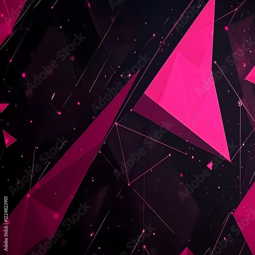Abstract 3D Background with...