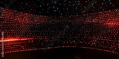Abstract Background with Re...