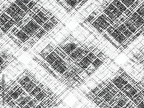 Abstract Black and White Te...