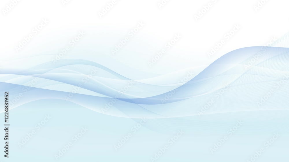Abstract blue lines background loop