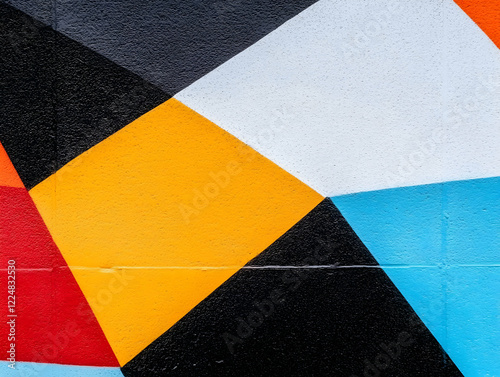Geometric Mural Displays Vi...