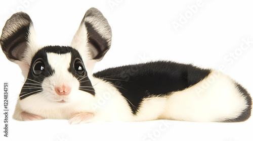 Adorable Black and White Mo...