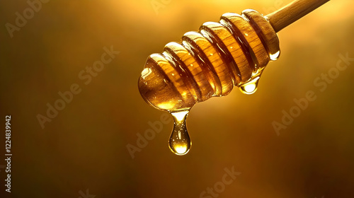Golden Honey Dripping from ...