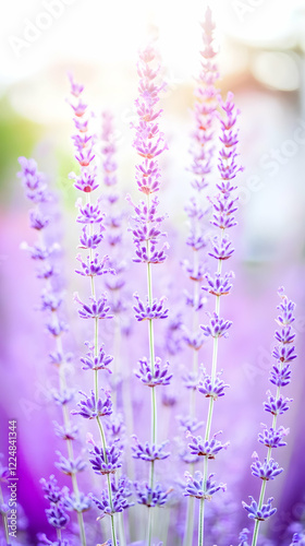 Close-up of Lavender Flower...