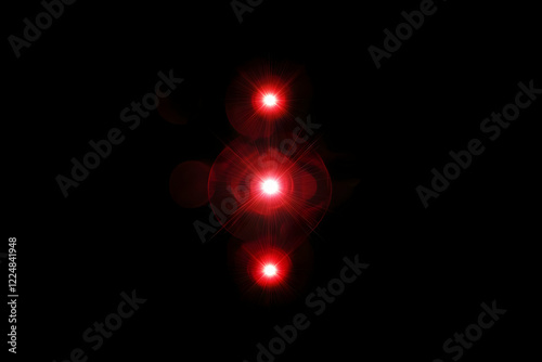 Three Red Lights Shine Brig...