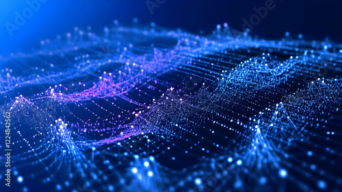 Abstract 3D Landscape of In...