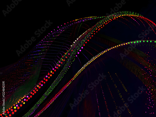 Abstract Background with Co...