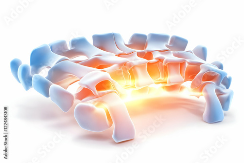 3D Illustration of Painful ...
