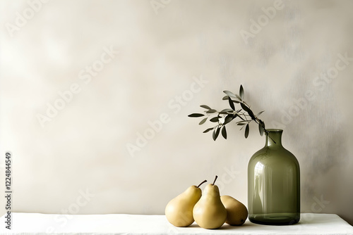 Still Life with Pears, Oliv...