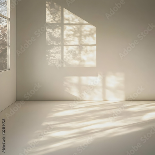 Sunlight streams through a ...