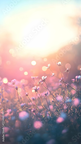 Delicate Wildflowers Bloom ...