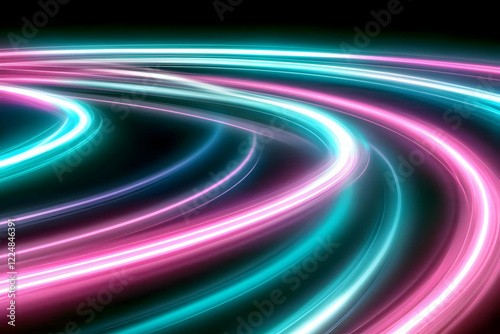 Abstract Background with Gl...
