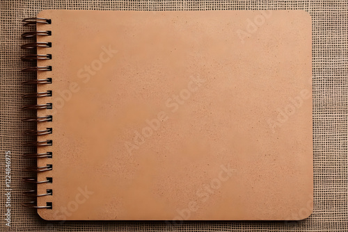 Blank Spiral Notebook Rests...