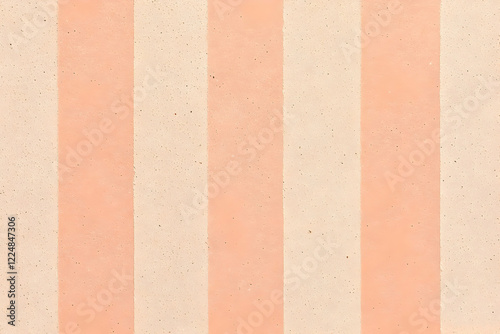 Vertical Striped Peach and ...