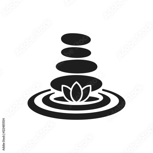 Zen Stones Meditation Icon