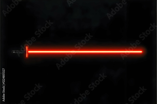 Red Laser Sword Beam Cuts T...
