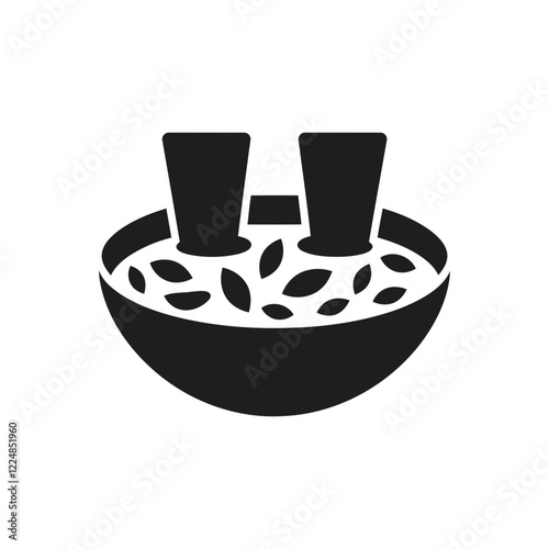 Foot Spa Relaxation Icon