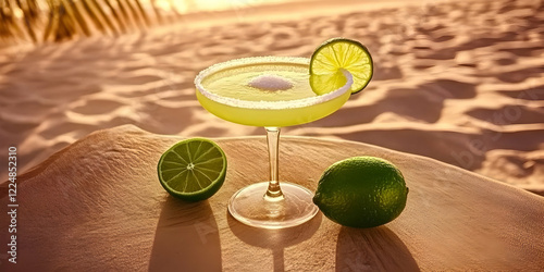 Refreshing Cocktail Sits El...
