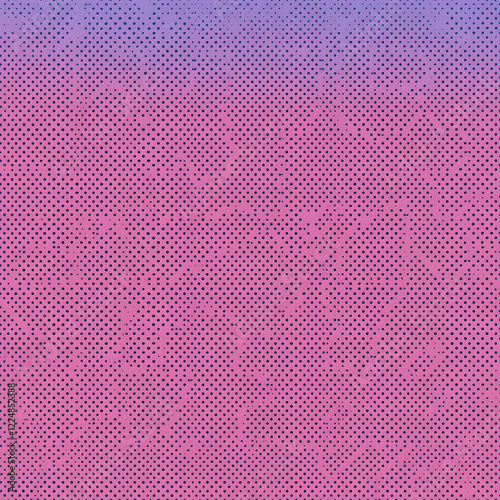 Pink and Purple Dotted Patt...