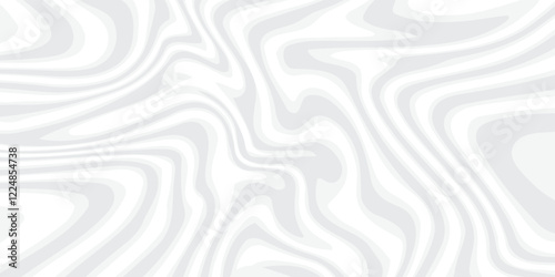 Abstract horizontal background with colorful waves. Trendy vector illustration in style retro 60s, 70s. Pastel colors