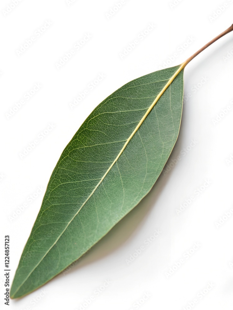 Obraz premium green leaf isolated on white