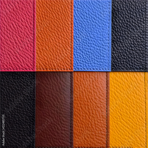 Colorful Leather Swatches D...