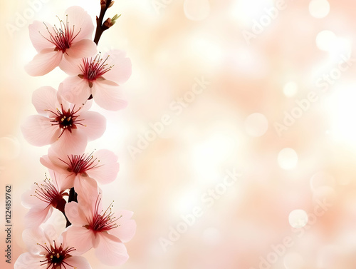 Delicate Pink Blossoms Bloo...