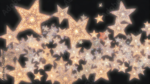 Glowing Stars Shine Brightl...
