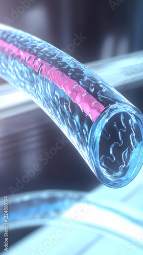 3D Render of a Transparent ...