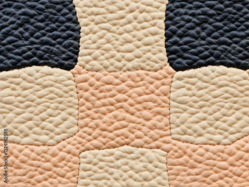 Close-up of Stitched Pebble...