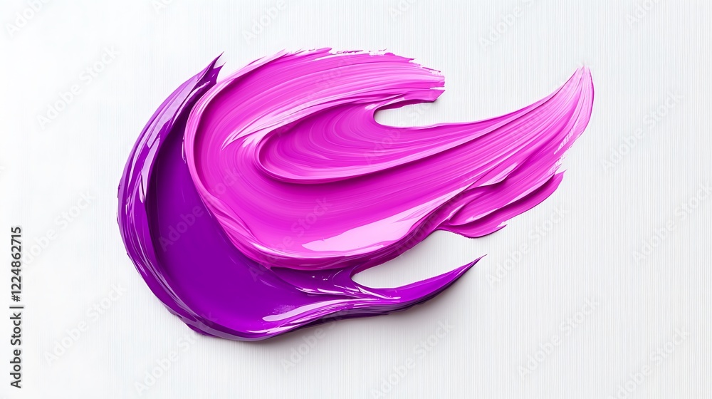 Abstract Paint Swirls in Vibrant Pink and Purple Hues Abstract Paint Swirls in Vibrant Pink and Purple Hues