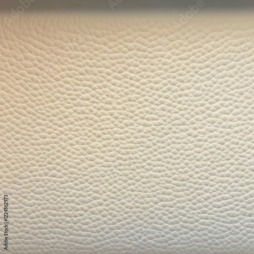 Close-Up of White Leather T...