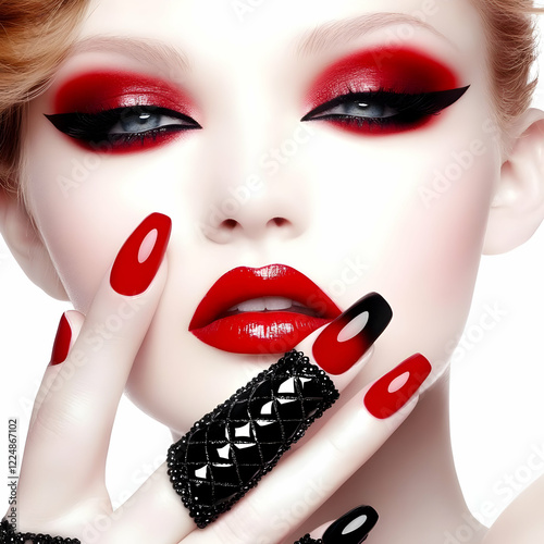 Close-up Beauty Portrait sh...