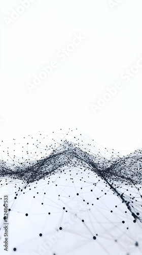 Abstract 3D Network Visuali...