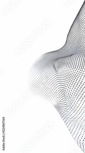 Abstract 3D Mesh Wave Flows...