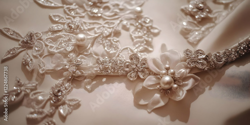 Intricate Lace and Beading ...