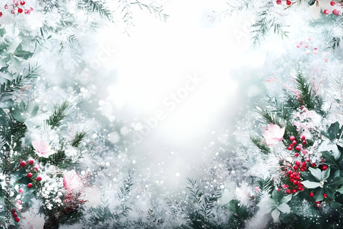 Snowy Winter Background Dis...