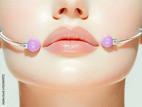 Close-up of Woman's Face wi...
