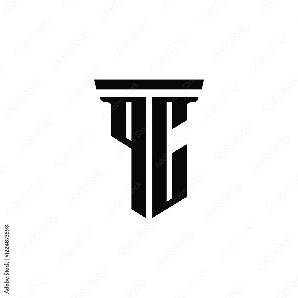 QC monogram logo design letter text name symbol monochrome logotype alphabet character simple logo QC monogram logo design letter text name symbol monochrome logotype alphabet character simple logo