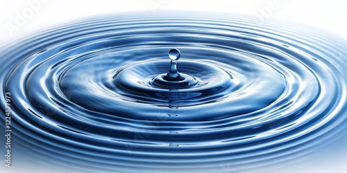 Water Drop Impact, Ripple Effect