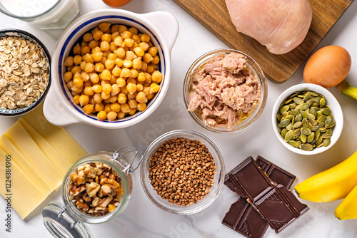 Serotonin Rich Foods Ingredients for Healthy eating