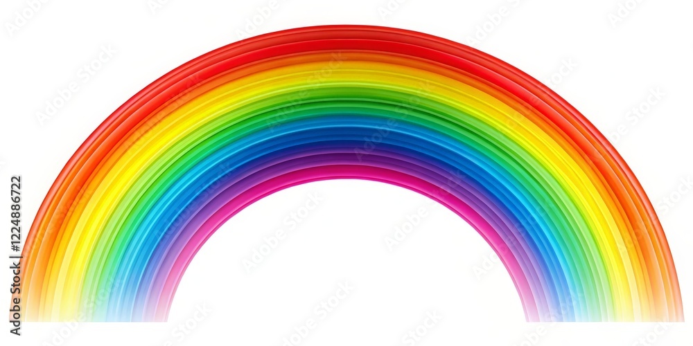 Obraz premium Colorful Rainbow Arc