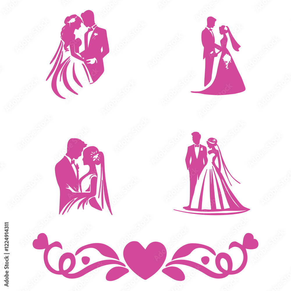 meaningful logo with silhouette of a couple in the center of the heart meaningful logo with silhouette of a couple in the center of the heart